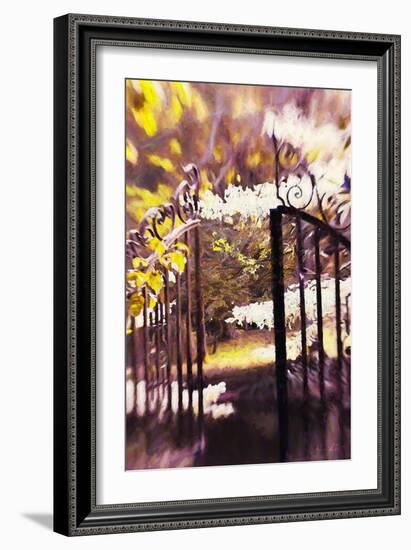 Into the Garden, 2018,-Helen White-Framed Giclee Print