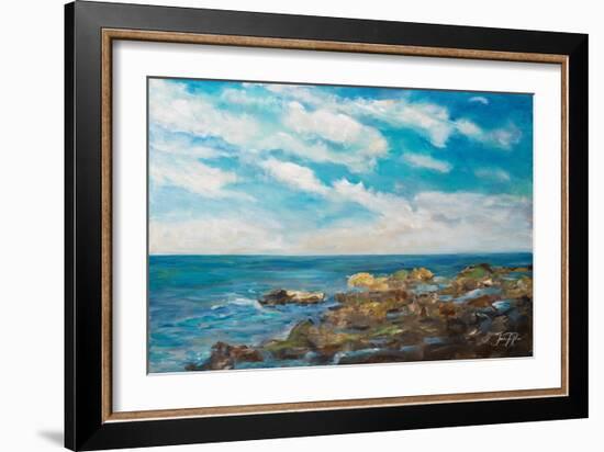 Into the Horizon I-Julie DeRice-Framed Art Print