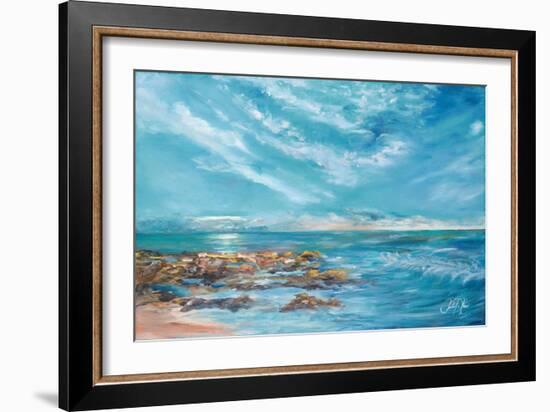 Into the Horizon II-Julie DeRice-Framed Art Print