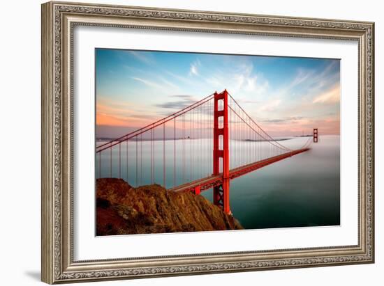 Into the Mist-Dave Gordon-Framed Photographic Print