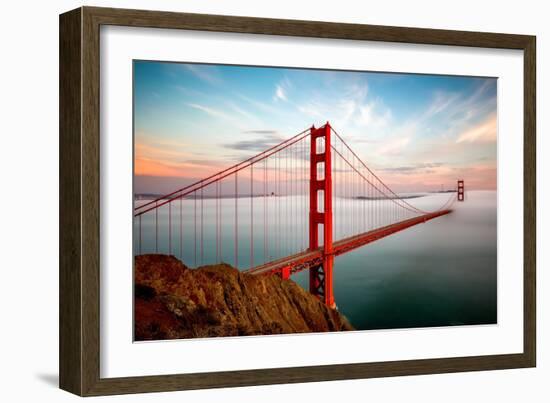 Into the Mist-Dave Gordon-Framed Photographic Print