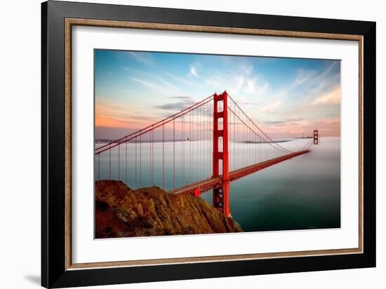 Into the Mist-Dave Gordon-Framed Photographic Print