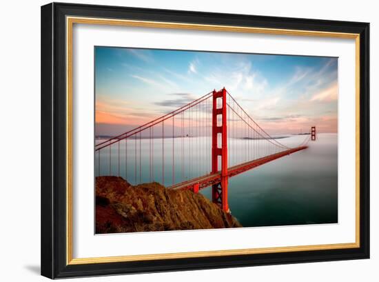 Into the Mist-Dave Gordon-Framed Photographic Print