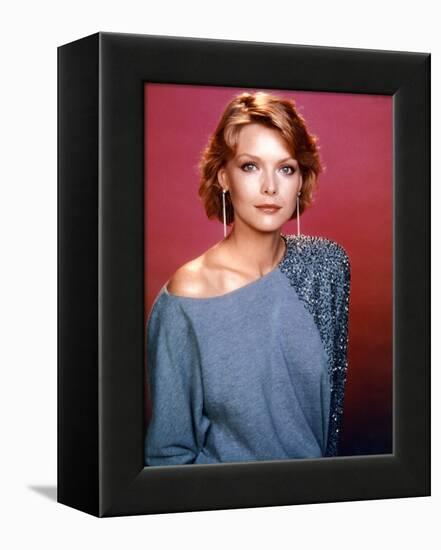 INTO THE NIGHT, 1984 directed by JOHN LANDIS Michelle Pfeiffer (photo)-null-Framed Stretched Canvas