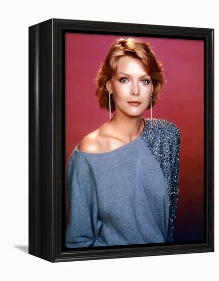 INTO THE NIGHT, 1984 directed by JOHN LANDIS Michelle Pfeiffer (photo)-null-Framed Stretched Canvas