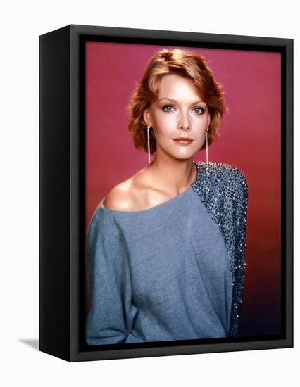 INTO THE NIGHT, 1984 directed by JOHN LANDIS Michelle Pfeiffer (photo)-null-Framed Stretched Canvas