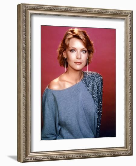 INTO THE NIGHT, 1984 directed by JOHN LANDIS Michelle Pfeiffer (photo)-null-Framed Photo