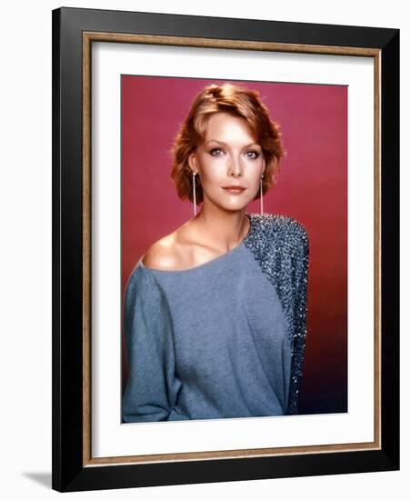 INTO THE NIGHT, 1984 directed by JOHN LANDIS Michelle Pfeiffer (photo)-null-Framed Photo