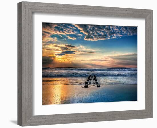 Into the Sea-Natalie Mikaels-Framed Photographic Print