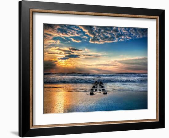 Into the Sea-Natalie Mikaels-Framed Photographic Print