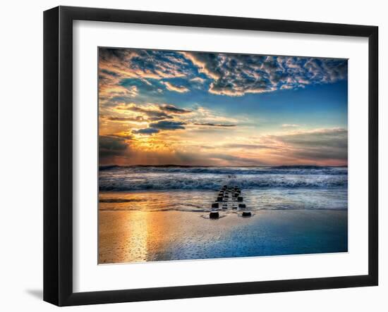 Into the Sea-Natalie Mikaels-Framed Photographic Print