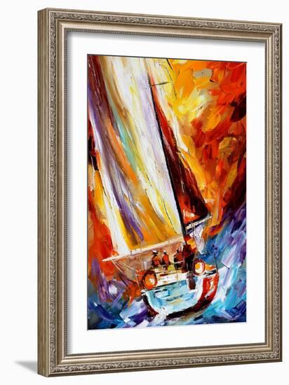 Into The Sea-Leonid Afremov-Framed Art Print