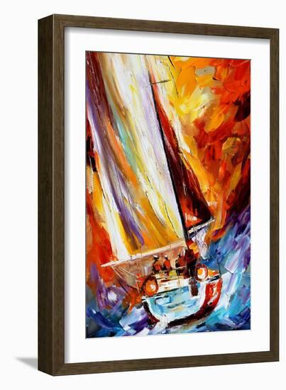 Into The Sea-Leonid Afremov-Framed Art Print