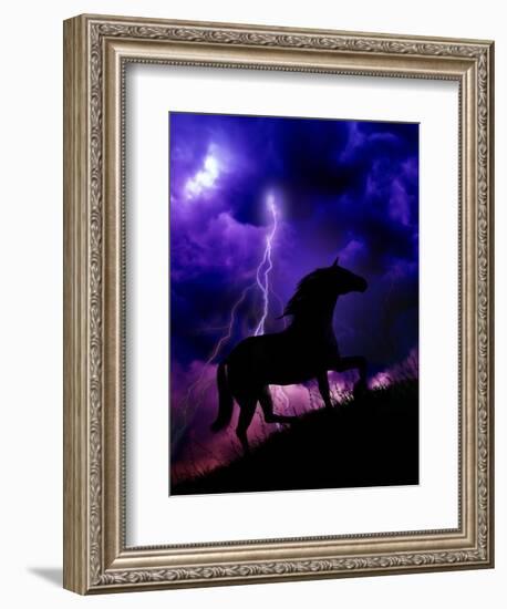 Into the Storm-Julie Fain-Framed Art Print