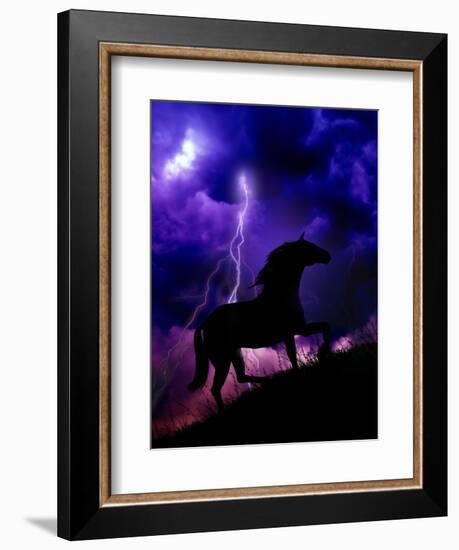 Into the Storm-Julie Fain-Framed Art Print