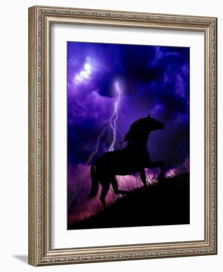 Into the Storm-Julie Fain-Framed Art Print