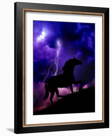 Into the Storm-Julie Fain-Framed Art Print