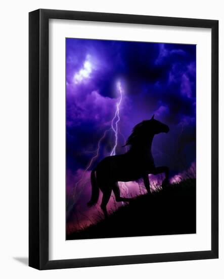 Into the Storm-Julie Fain-Framed Art Print