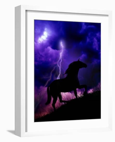 Into the Storm-Julie Fain-Framed Art Print