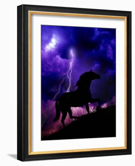 Into the Storm-Julie Fain-Framed Art Print