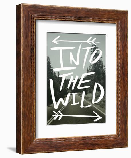 Into the Wild II-Leah Flores-Framed Art Print