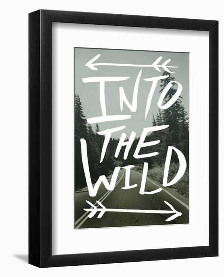 Into the Wild II-Leah Flores-Framed Art Print