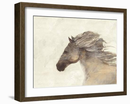 Into the Wind Ivory-Albena Hristova-Framed Art Print