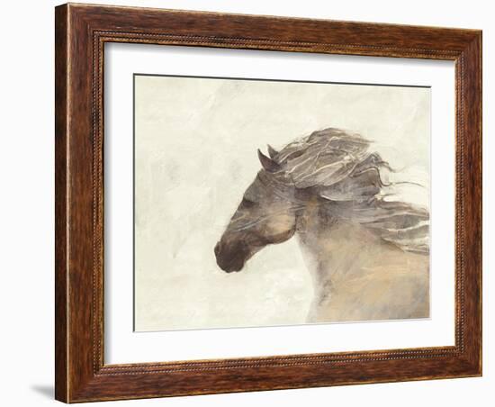 Into the Wind Ivory-Albena Hristova-Framed Art Print