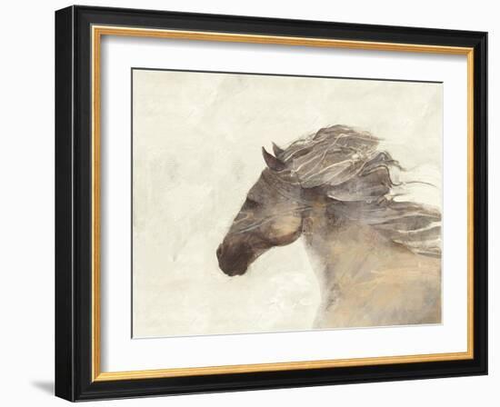 Into the Wind Ivory-Albena Hristova-Framed Art Print