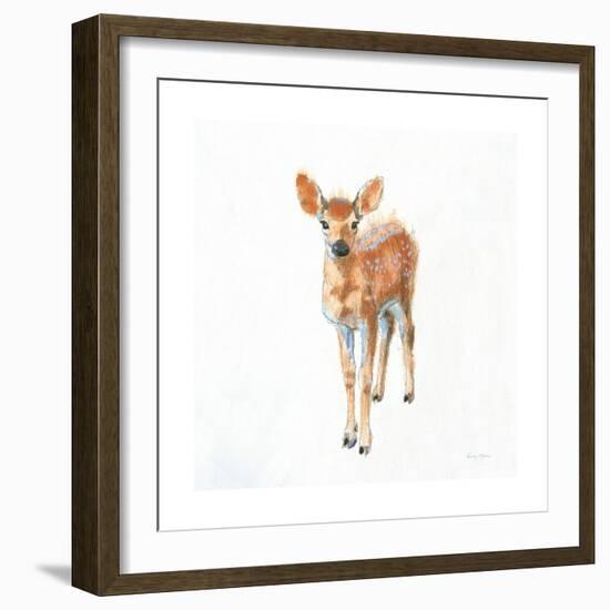 Into the Woods III on White-Emily Adams-Framed Premium Giclee Print