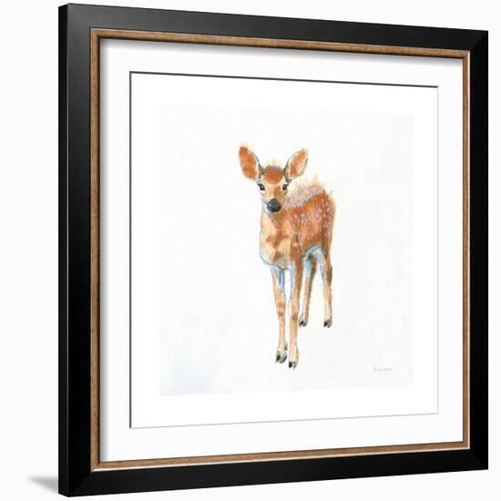 Into the Woods III on White-Emily Adams-Framed Premium Giclee Print