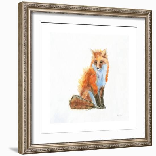 Into the Woods IV on White-Emily Adams-Framed Premium Giclee Print