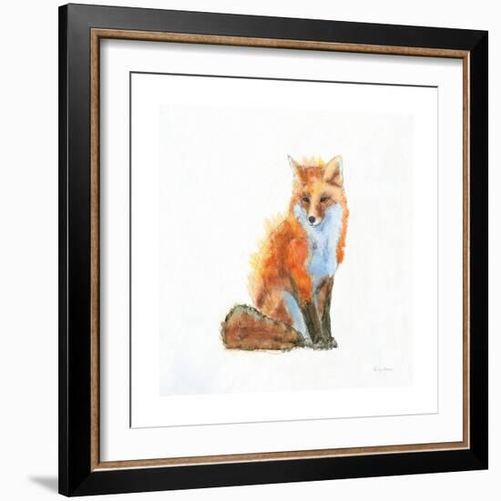 Into the Woods IV on White-Emily Adams-Framed Premium Giclee Print