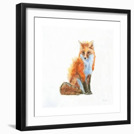 Into the Woods IV on White-Emily Adams-Framed Premium Giclee Print