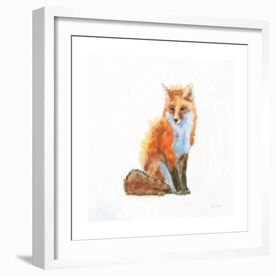 Into the Woods IV on White-Emily Adams-Framed Premium Giclee Print