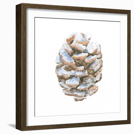 Into the Woods Pinecone I-Emily Adams-Framed Art Print