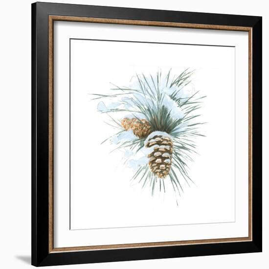 Into the Woods Pinecone II-Emily Adams-Framed Art Print