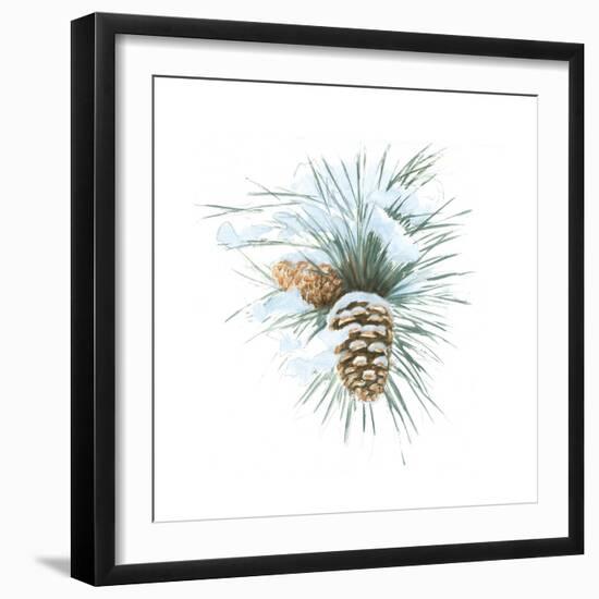 Into the Woods Pinecone II-Emily Adams-Framed Art Print