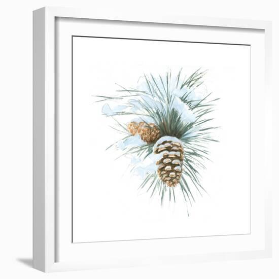 Into the Woods Pinecone II-Emily Adams-Framed Art Print