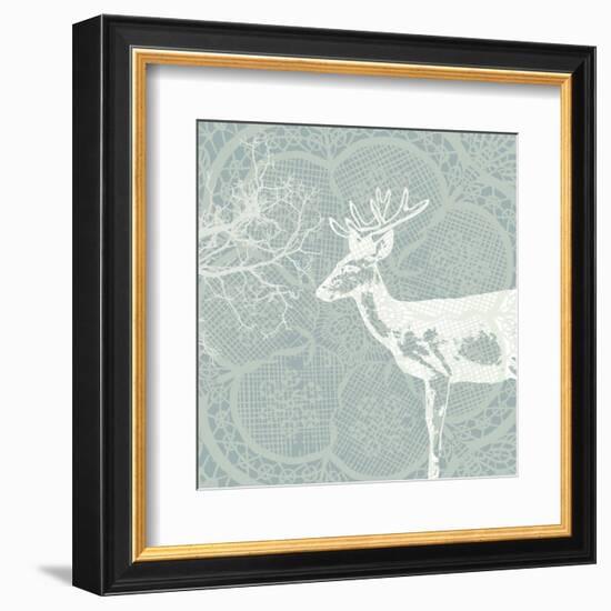 Into the Woods-Erin Clark-Framed Art Print