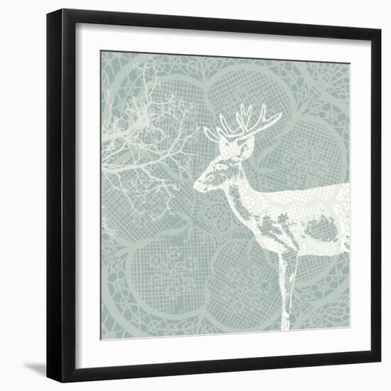 Into the Woods-Erin Clark-Framed Art Print