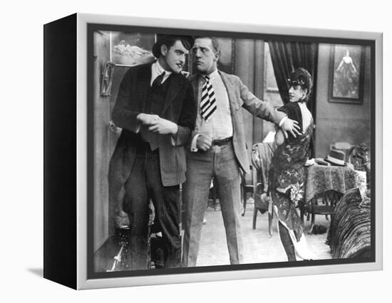 INTOLERANCE, 1916 directed by DAVID WARK GRIFFITH (b/w photo)-null-Framed Stretched Canvas