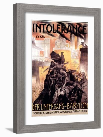 Intolerance, 1916-null-Framed Art Print