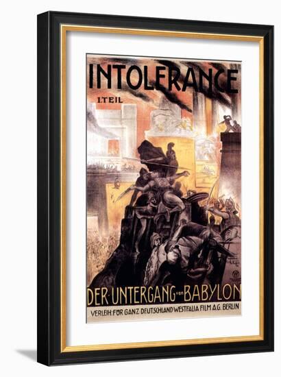 Intolerance, 1916-null-Framed Art Print