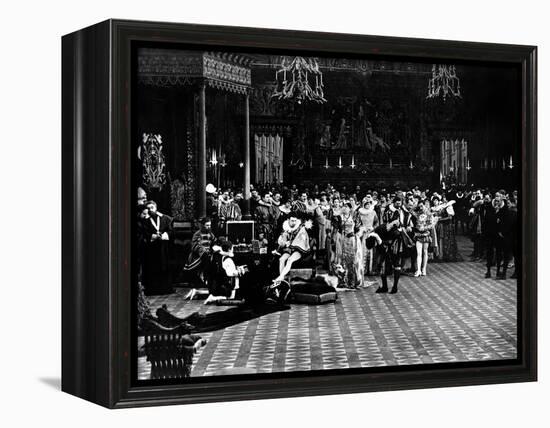 INTOLERANCE by DWGriffith, 1916 Babylone antique ancient Babylon (b/w photo)-null-Framed Stretched Canvas