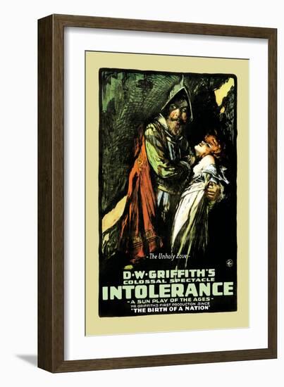 Intolerance-null-Framed Art Print