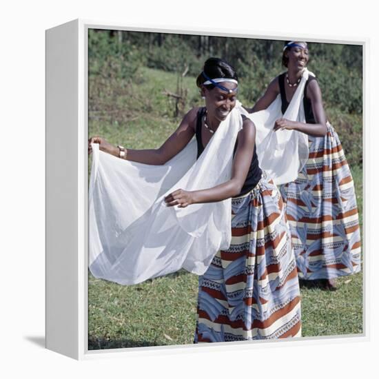 Intore Dancers Perform at Butare-Nigel Pavitt-Framed Premier Image Canvas