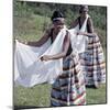 Intore Dancers Perform at Butare-Nigel Pavitt-Mounted Photographic Print