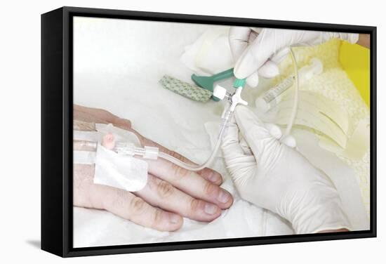 Intravenous Drip-Arno Massee-Framed Premier Image Canvas