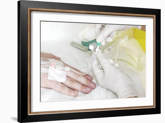 Intravenous Drip-Arno Massee-Framed Photographic Print